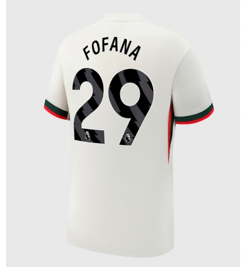 Chelsea Wesley Fofana #29 Venkovní Dres 2025-26 Krátký Rukáv Chelsea Wesley Fofana #29 Venkovní Dres 2025-26 Krátký Rukáv